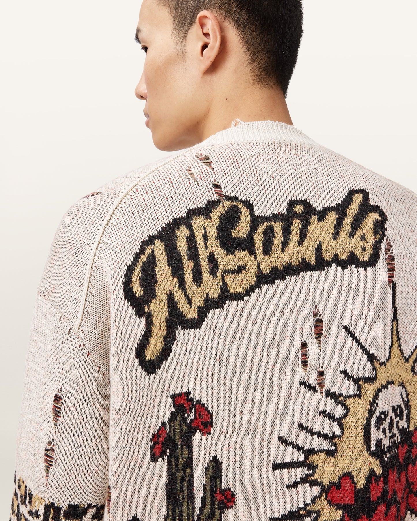 Seashell קרדיגן לגברים Foxx Cardigan ALLSAINTS