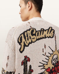 Seashell קרדיגן לגברים Foxx Cardigan ALLSAINTS