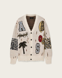 Gray קרדיגן לגברים Foxx Cardigan ALLSAINTS