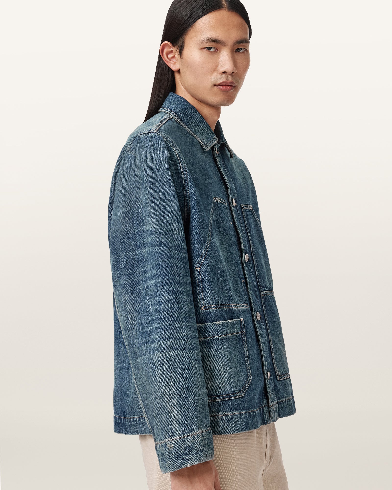 Seashell ג'קט לגברים Mukesh Jacket ALLSAINTS
