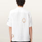 Seashell חולצה מכופתרת קצרה לגברים Deck ALLSAINTS