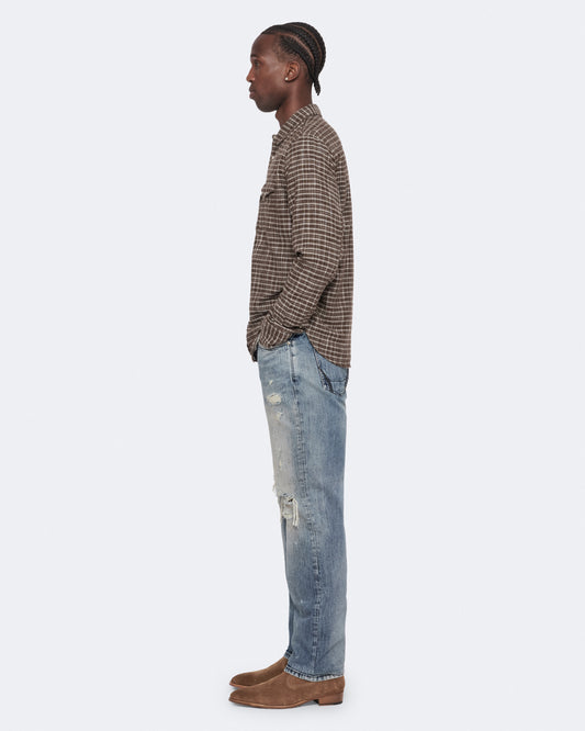 White Smoke ג'ינס ארוך לגברים Slim Straight ALLSAINTS