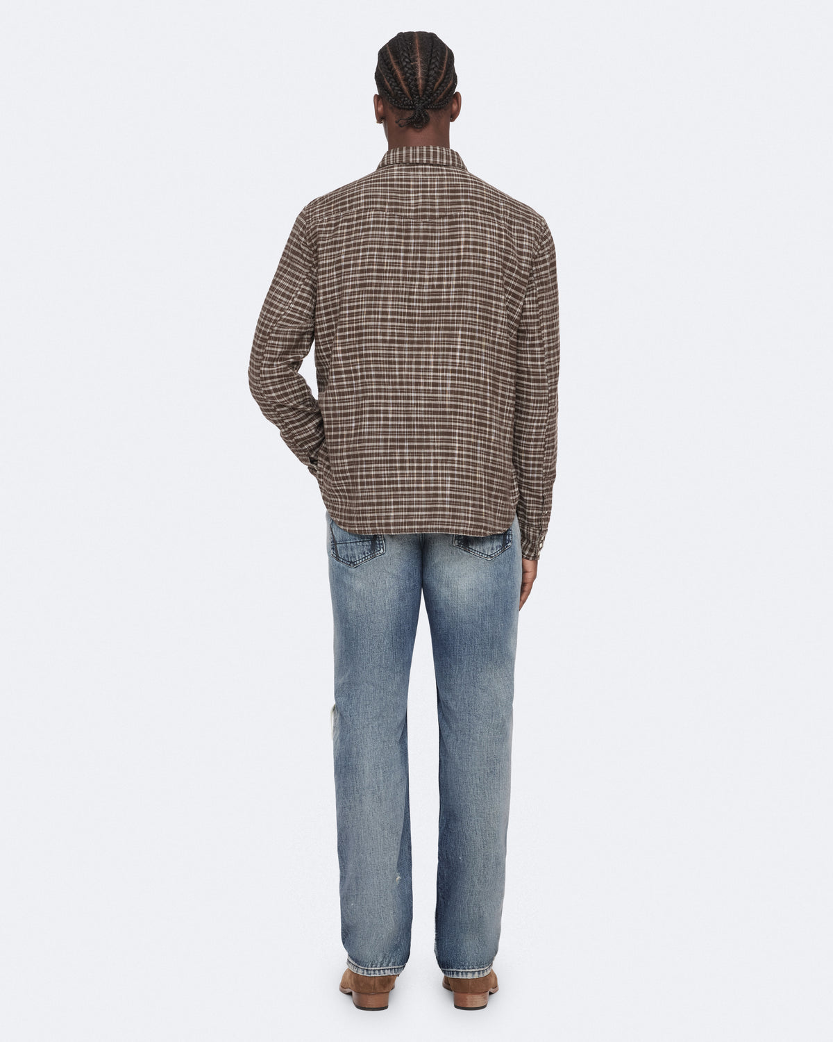 Dim Gray ג'ינס ארוך לגברים Slim Straight ALLSAINTS
