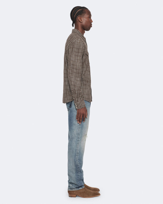 White Smoke ג'ינס ארוך לגברים Slim Straight ALLSAINTS
