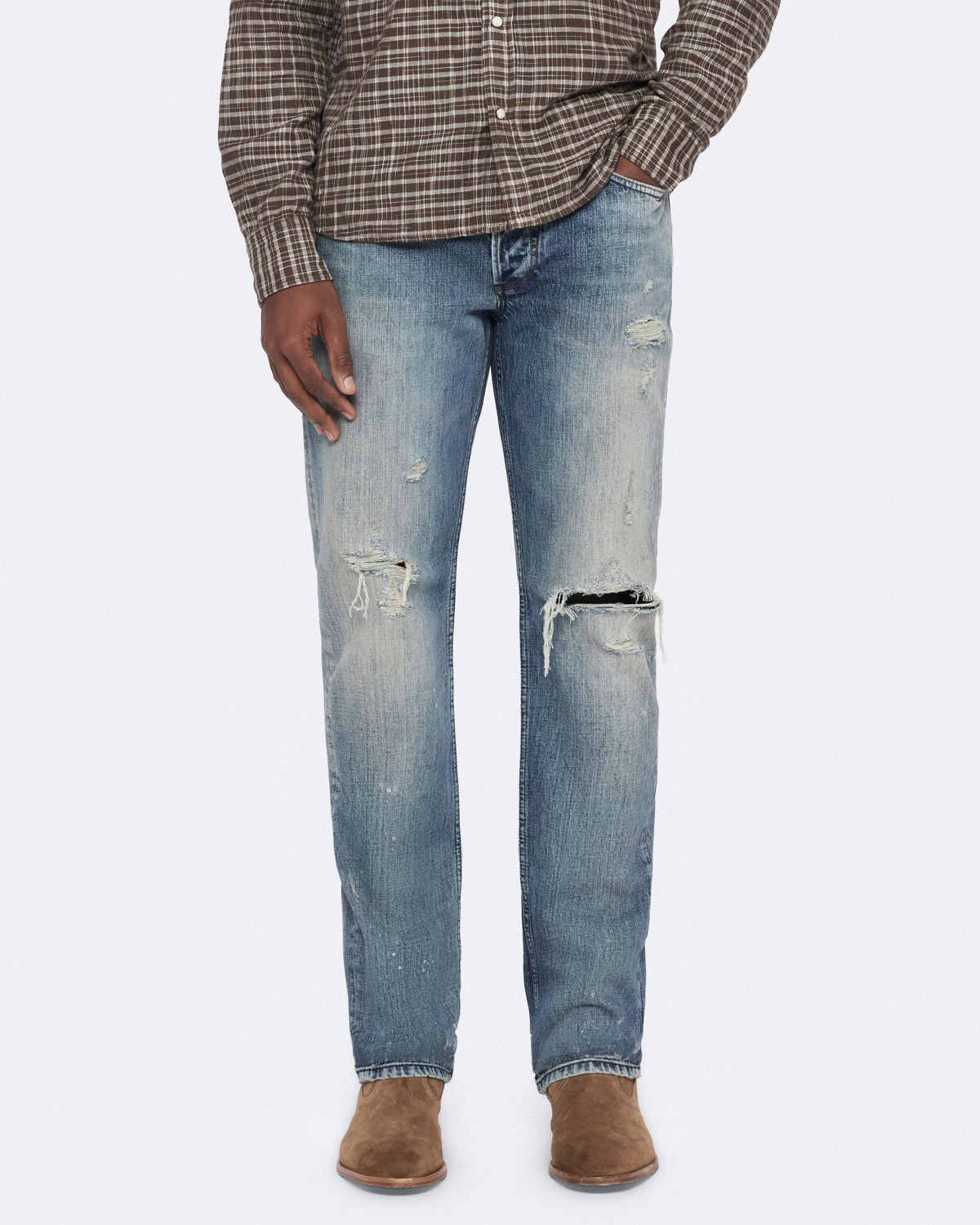Lavender ג'ינס ארוך לגברים Slim Straight ALLSAINTS