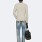 Gray Liev crew סוודר לגברים ALLSAINTS