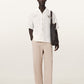 Antique White חולצת פשתן מכופתרת עם רקמה לגברים Avia ALLSAINTS