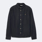 Dark Slate Gray חולצה מכופתרת ארוכה לגברים Gleason ALLSAINTS