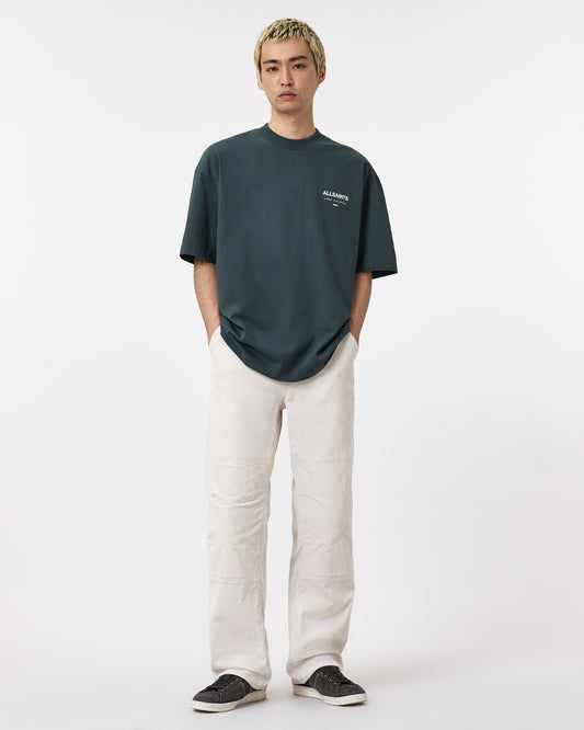 Lavender טי שירט קצרה לגברים Washed Tee ALLSAINTS