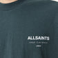 Dark Slate Gray טי שירט קצרה לגברים Washed Tee ALLSAINTS