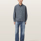 Light Gray חולצה מכופתרת ארוכה לגברים Melrose ALLSAINTS