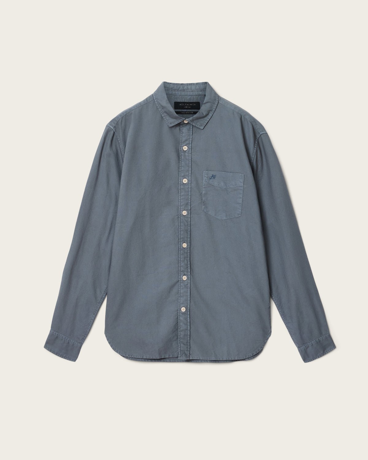 Lavender חולצה מכופתרת ארוכה לגברים Melrose ALLSAINTS