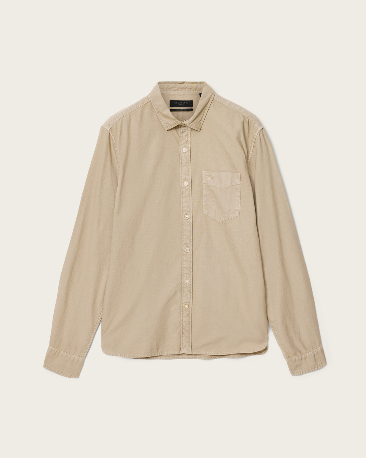 Tan חולצה מכופתרת לגברים Melrose ALLSAINTS