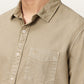 Tan חולצה מכופתרת לגברים Melrose ALLSAINTS