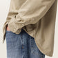 Rosy Brown חולצה מכופתרת לגברים Melrose ALLSAINTS