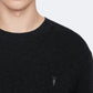 Black סוודר לגברים Aspen Crew ALLSAINTS APPAREL