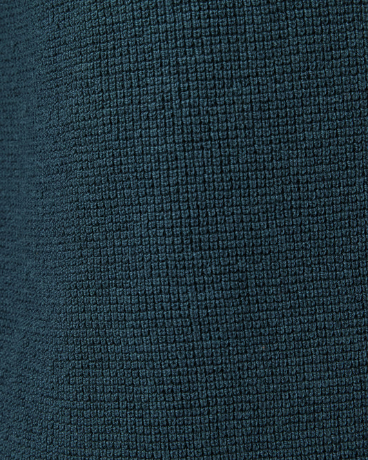 Dark Slate Gray חולצת פולו סרוגה לגברים Aspen ALLSAINTS