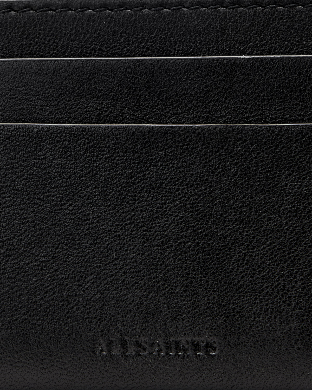 Black מחזיק כרטיסים מעור Clymer ALLSAINTS