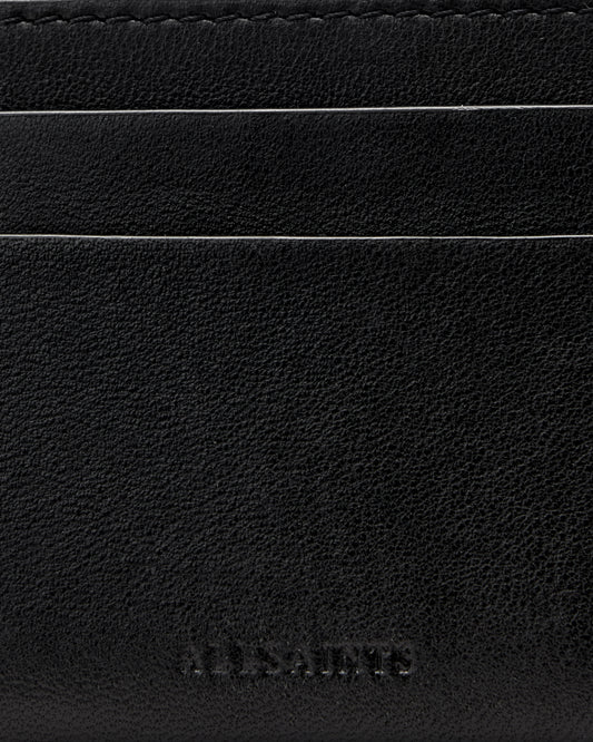 Black מחזיק כרטיסים מעור Clymer ALLSAINTS