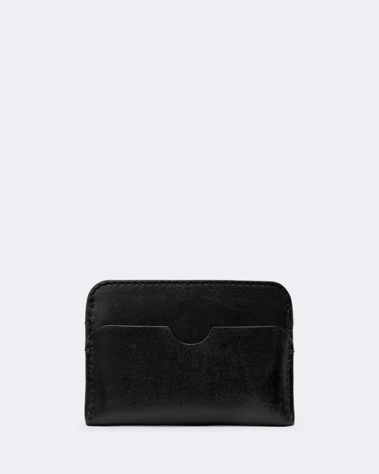 Black מחזיק כרטיסים מעור Clymer ALLSAINTS