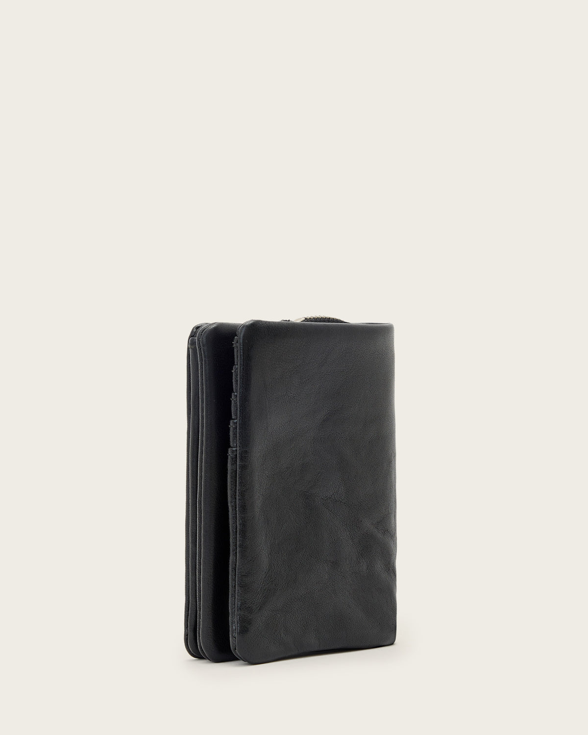Dark Slate Gray ארנק עור לגברים Luka Bifold ALLSAINTS