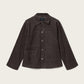 Dark Slate Gray ג'קט קורדרוי לגברים Mukesh ALLSAINTS