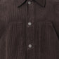 Dark Slate Gray ג'קט קורדרוי לגברים Mukesh ALLSAINTS
