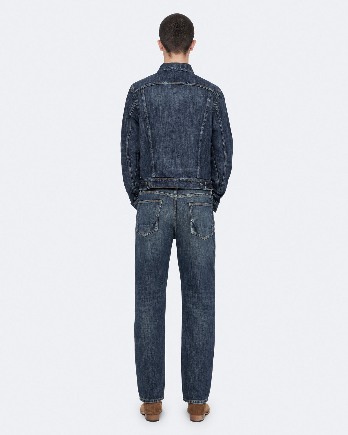 Dark Slate Gray ג'קט לגברים Regular Trucker ALLSAINTS