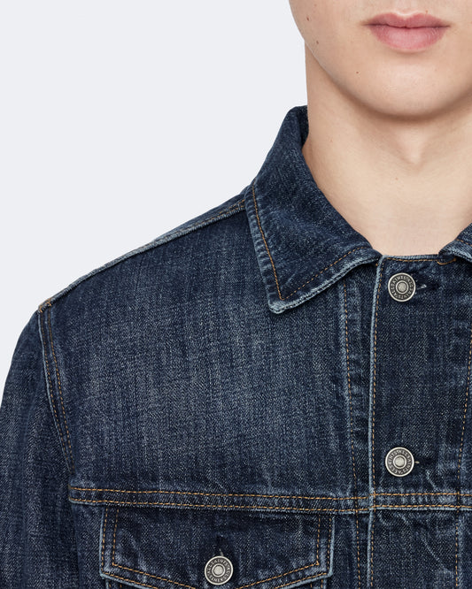 Lavender ג'קט לגברים Regular Trucker ALLSAINTS