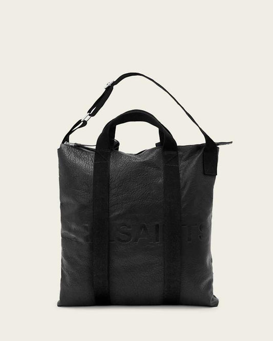 Dark Slate Gray תיק גב מעור לגברים / נשים Kei ALLSAINTS