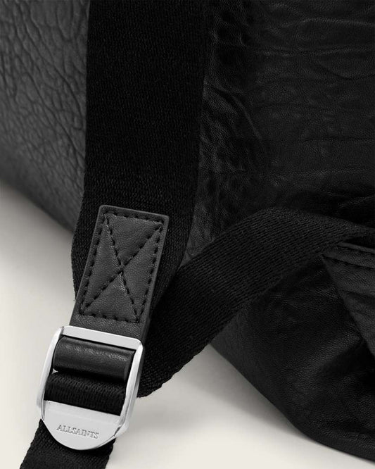 Black תיק גב מעור לגברים / נשים Kei ALLSAINTS