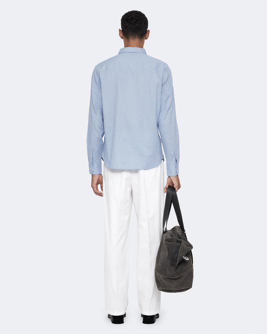 Lavender חולצה ארוכה פסים לגברים Judd ALLSAINTS