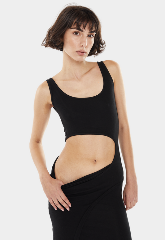 Lavender שמלת מקסי קאט אאוט לנשים Papper MOTHER OF ALL