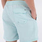 Light Gray בגד ים קצר לגברים Manner Volley Icon Solid 17" HURLEY