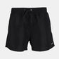 Black בגד ים קצר לגברים Vollley Icon Solid 15' HURLEY