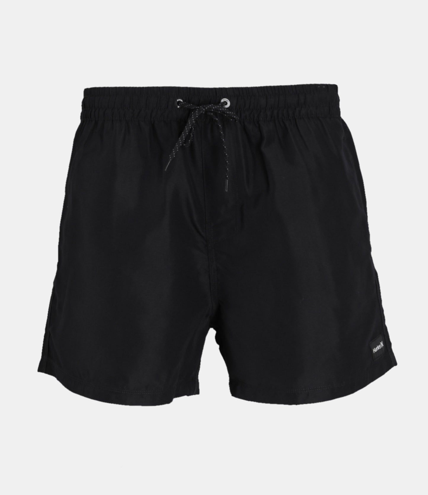 Black בגד ים קצר לגברים Vollley Icon Solid 15' HURLEY