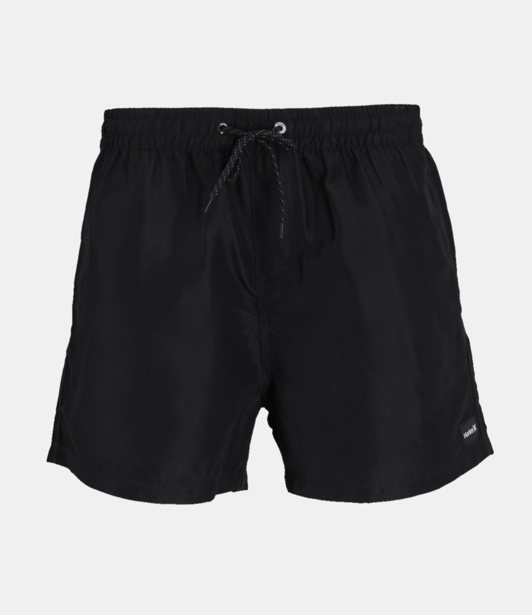 Black בגד ים קצר לגברים Vollley Icon Solid 15' HURLEY