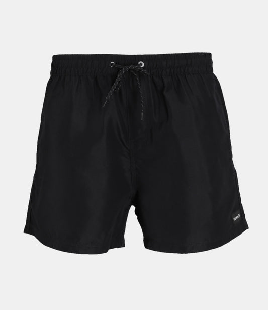 Black בגד ים קצר לגברים Vollley Icon Solid 15' HURLEY