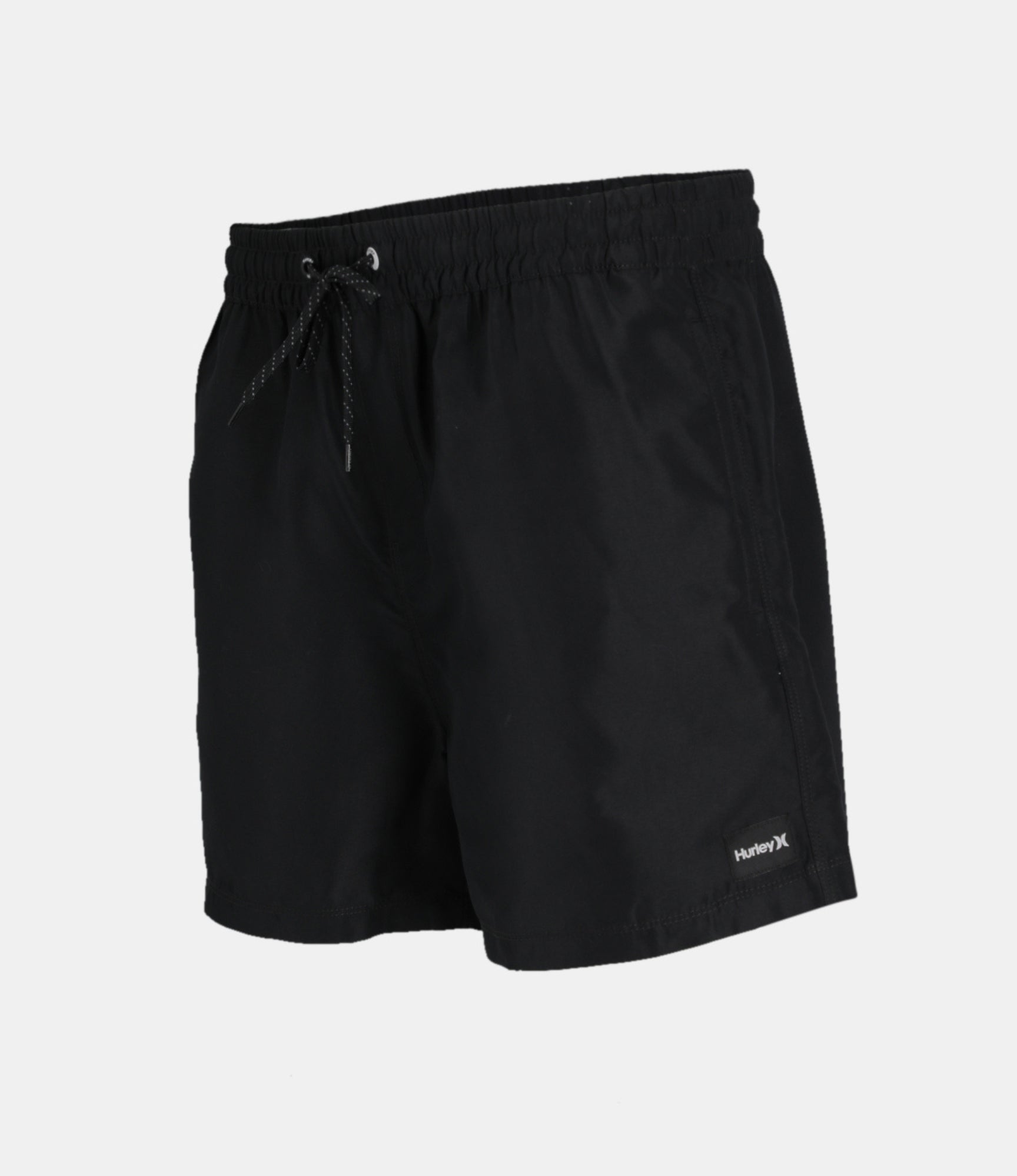 Black בגד ים קצר לגברים Vollley Icon Solid 15' HURLEY