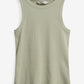 Dark Gray גופיית סריג לנשים Lila Tank Top MINIMUM