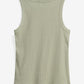 Dark Gray גופיית סריג לנשים Lila Tank Top MINIMUM