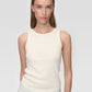 Light Gray גופיית סריג לנשים Lila Tank Top MINIMUM
