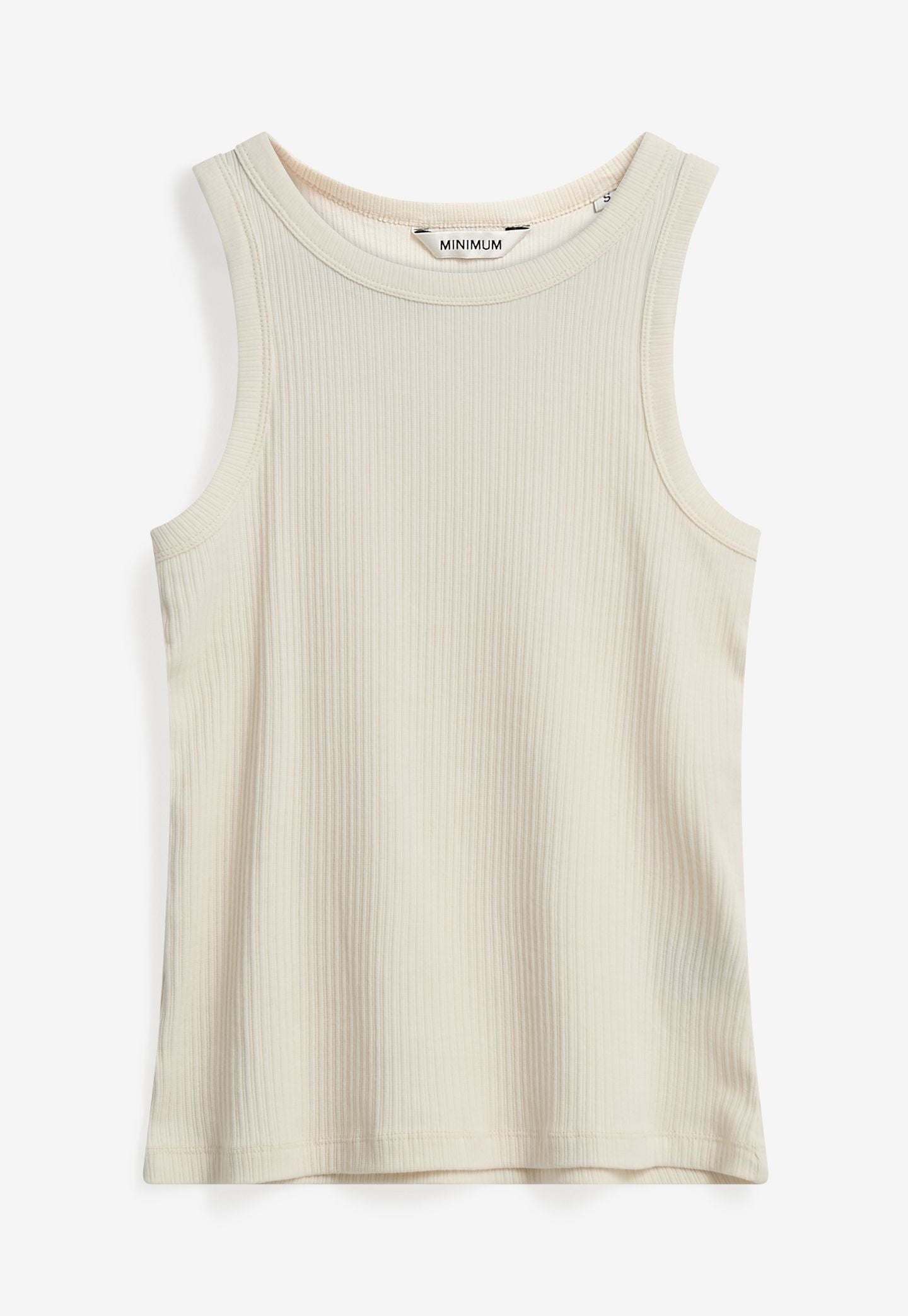 Light Gray גופיית סריג לנשים Lila Tank Top MINIMUM