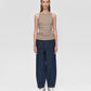 Dark Slate Gray גופיית סריג לנשים Lila Tank Top MINIMUM