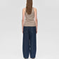 Dark Slate Gray גופיית סריג לנשים Lila Tank Top MINIMUM