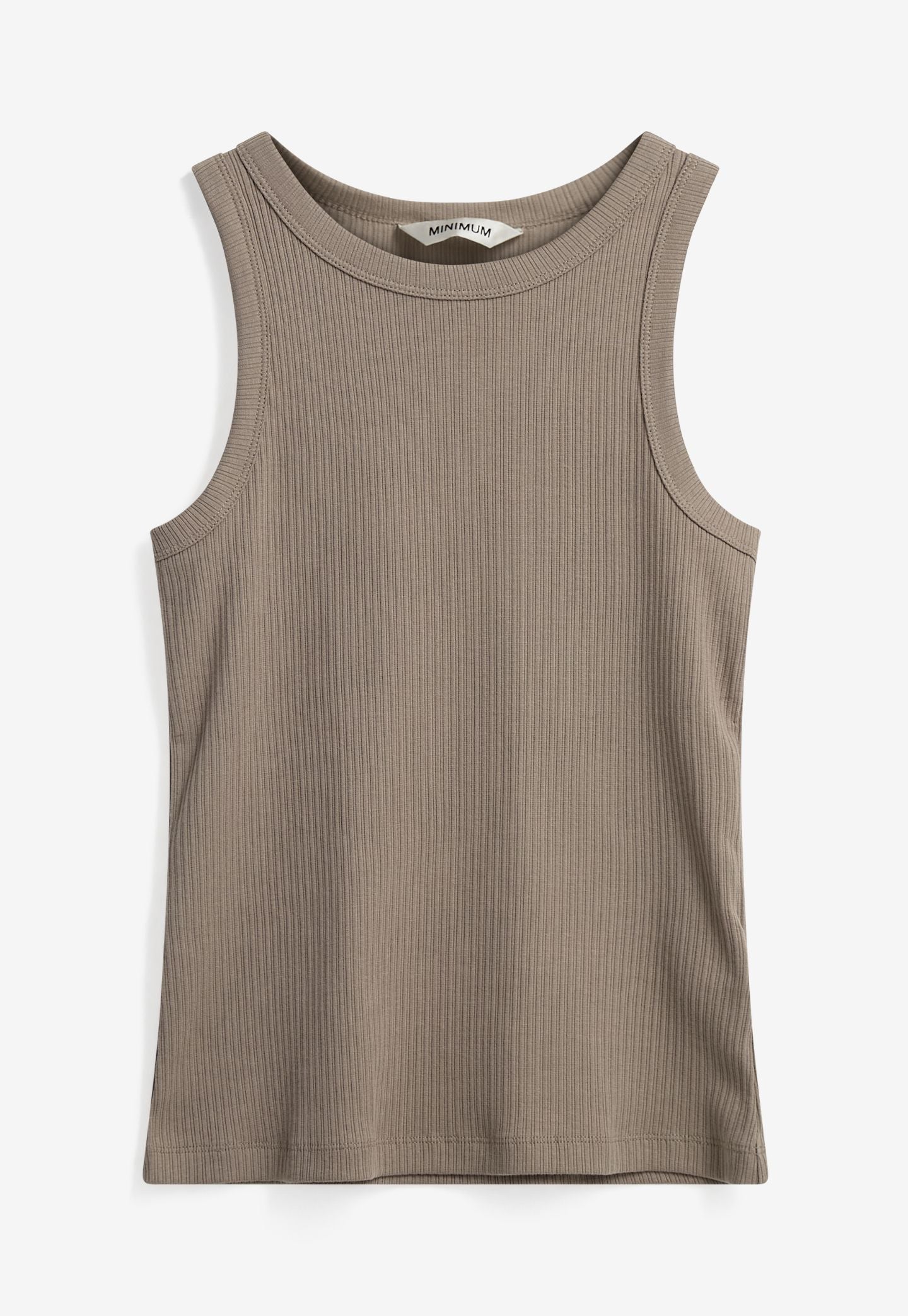 Rosy Brown גופיית סריג לנשים Lila Tank Top MINIMUM