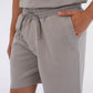 Light Slate Gray מכנסי פליז קצרים לגברים Low Tide Fleece HURLEY