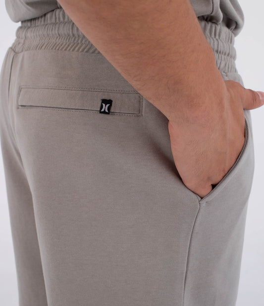 Slate Gray מכנסי פליז קצרים לגברים Low Tide Fleece HURLEY