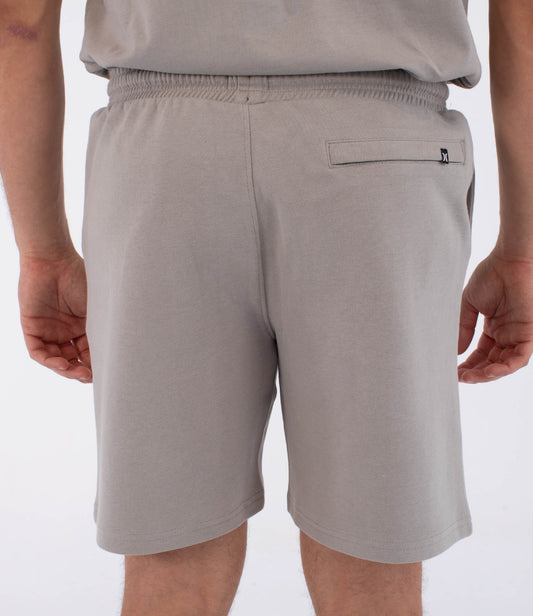 Light Slate Gray מכנסי פליז קצרים לגברים Low Tide Fleece HURLEY