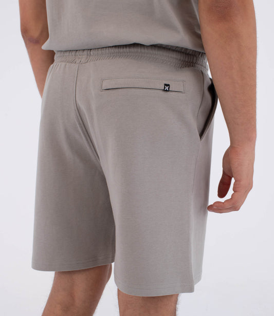 Light Slate Gray מכנסי פליז קצרים לגברים Low Tide Fleece HURLEY